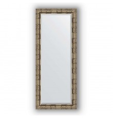Зеркало в багетной раме Evoform Exclusive BY 1166 58 x 143 см, серебряный бамбук