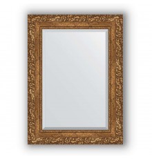 Зеркало в багетной раме Evoform Exclusive BY 1230 55 x 75 см, виньетка бронзовая
