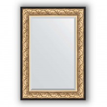 Зеркало в багетной раме Evoform Exclusive BY 1281 70 x 100 см, барокко золото