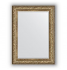 Зеркало в багетной раме Evoform Exclusive BY 3477 80 x 110 см, виньетка античная бронза