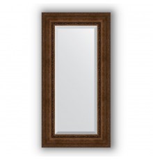 Зеркало в багетной раме Evoform Exclusive BY 3507 62 x 122 см, состаренная бронза с орнаментом