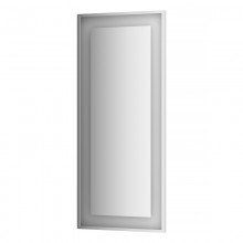 Зеркало в багетной раме и LED-светильником Evoform Ledside BY 2215 60х140 см
