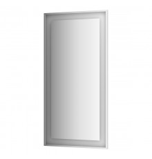 Зеркало в багетной раме и LED-светильником Evoform Ledside BY 2216 80х160 см