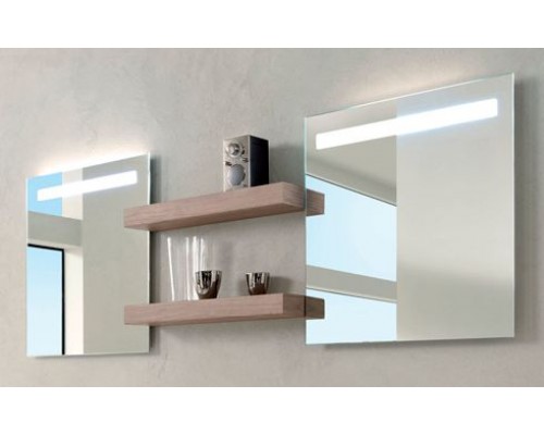 Зеркало Jacob Delafon Parallel, 160 x 65 см, с подсветкой и защитой от запотевания, EB1422-NF