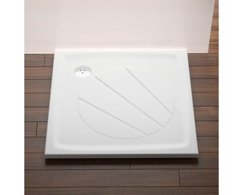 Поддон Ravak Perseus Pro 90, 90 x 90 см, из искусственного камня, белый, XA037701010