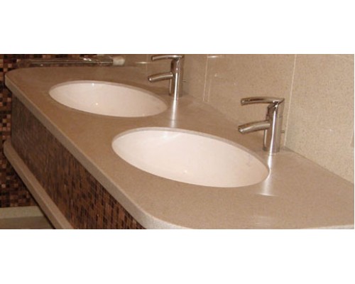 Раковина Jacob Delafon Ovale EN262-00, врезная снизу, 49,8 х 38,5 см