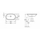 Раковина Villeroy&Boch O.novo 41626001 60*35 см