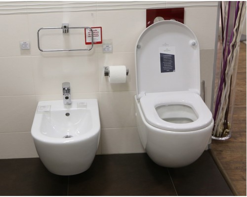 Биде Villeroy&Boch Subway 2.0 5400 0001, подвесное