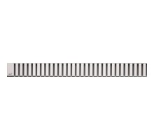 Решетка AlcaPlast Line-300 глянцевая/матовая