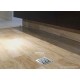 Трап водосток Pestan Confluo Standard Vertical Drops Mask 150*150 мм нержавеющая сталь с рамкой 13000075