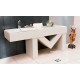 Трап водосток Pestan Confluo Standard Square 4 150*150 мм нержавеющая сталь без рамки 13000008