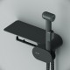 Гигиенический душ Am.Pm Like, со смесителем, черный матовый, F0202622