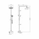 Душевая система Bravat Opal R F6125183CP-A2-RUS для ванны, круглой формы, покрытие: пластик/хром