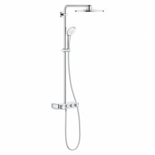 Душевая система с термостатом Grohe Euphoria SmartControl 310 DUO 26507000, цвет верхнего душа хром