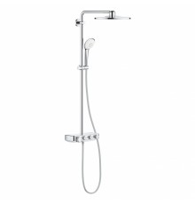 Душевая система с термостатом Grohe Euphoria SmartControl 310 DUO 26507000, цвет верхнего душа хром