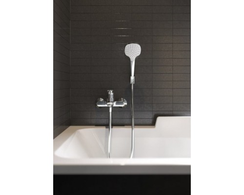 Душевой гарнитур Hansgrohe Croma Select E Vario 26413400, белый/хром