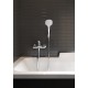 Душевой гарнитур Hansgrohe Croma Select E 1jet Port, 26412400, белый/хром