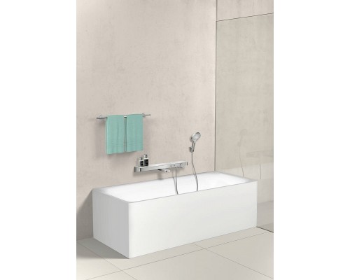 Держатель душа Hansgrohe Porter S 28331670, черный матовый