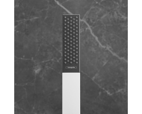 Ручной душ Hansgrohe Rainfinity 100 26866670, 1 тип струи, чёрный матовый