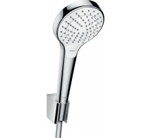 Душевой гарнитур Hansgrohe Croma Select E 1jet Port 1,25 м, 26424400, белый/хром