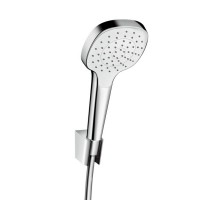 Душевой гарнитур Hansgrohe Croma Select E Vario 26413400, белый/хром