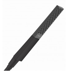 Ручной душ Hansgrohe Rainfinity 100 26866670, 1 тип струи, чёрный матовый