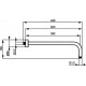 Держатель настенный Ideal Standard Idealrain, B9445AA, 40 см