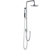 Душевой гарнитур Jacob Delafon Eo E11715-CP, хром, с круглым верхним душем, ø 200 мм