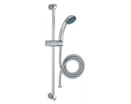 Душевой гарнитур Jacob Delafon Basic 1 E14325-CP, хром, со штангой 75 см