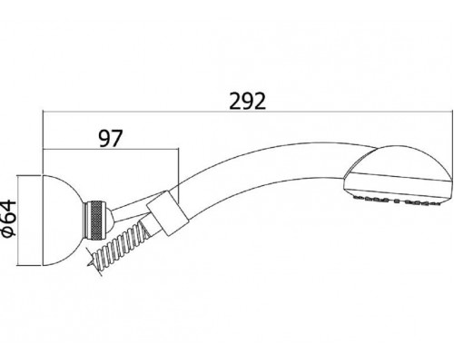 Душевой гарнитур Paffoni Trieste Bis ZDUP082CR, цвет хром
