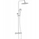 Душевая система Vitra Aquaheat Bliss RH3 Rain L термостатическая, хром, A47201EXP