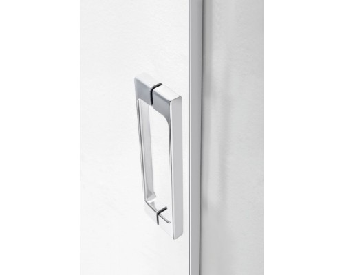 Шторка на ванну Cezares Tandem-soft TANDEM-SOFT-VF-2-180/145-C/P-Cr-IV, 180 х 145 см, стекло прозрачное/матовое, цвет профиля хром