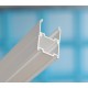 Душевая дверь в нишу Ravak Supernova ASDP3-80, профиль белый, витраж грейп, 00V40102ZG