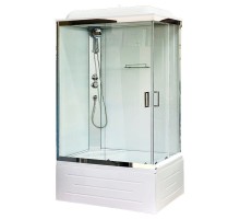 Душевая кабина Royal Bath BP RB8100BP5-WT-CH 100 x 80 см, стекло прозрачное, профиль хром