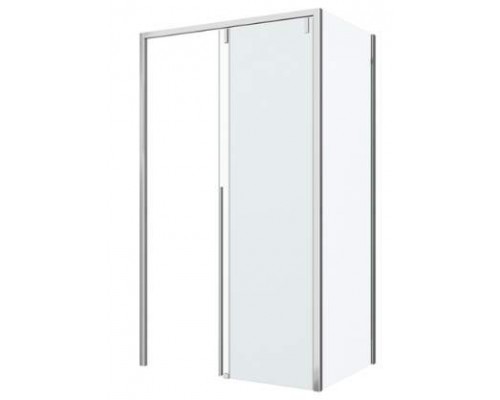 Душевой уголок Bravat Slim Line BS120.3104A, 120 x 80 x 195 см, двери раздвижные, стекло прозрачное, хром