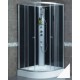 Душевой уголок Bravat Waterfall 90 х 90 x 215 см, двери раздвижные, стекло прозрачное, хром, BC090.6100A