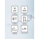 Душевой уголок Ravak Brilliant BSRV4-100, профиль хром, витраж транспарент, 1UVAAA00Z1