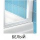 Душевой уголок Ravak Blix BLRV2K, 110 х 110 см, профиль белый, витраж транспарент, 1XVD0100Z1/1XVD0100Z1