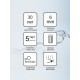 Душевой уголок Ravak Blix Slim BLSCP4-90, 90 х 90 см, профиль блестящий, витраж транспарент, X3BM70C00Z1