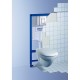 Система инсталляции для унитазов Grohe Rapid SL 38750001 4 в 1 с кнопкой смыва