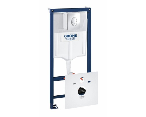 Система инсталляции для унитазов Grohe Rapid SL 38750001 4 в 1 с кнопкой смыва
