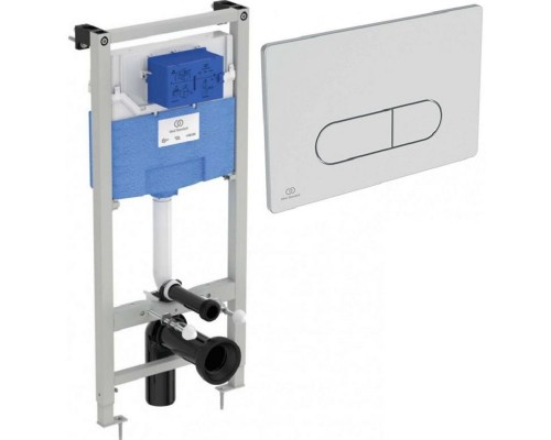 Инсталляция Ideal Standard R0309AA для подвесного унитаза R027767 PROSYS 120 P с пневматической клавишей