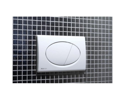 Кнопка смыва AlcaPlast M71, хром глянцевый