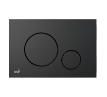 Клавиша смыва AlcaPlast M678, черный матовый