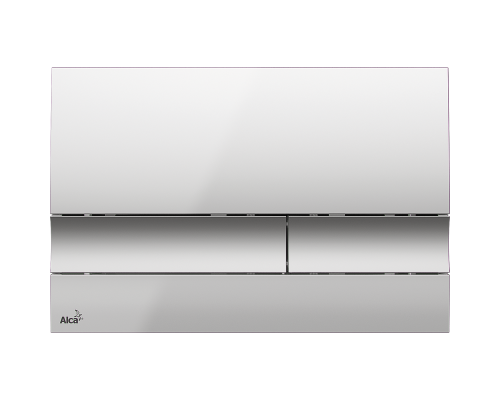 Кнопка управления AlcaPlast M1722, хром матовый