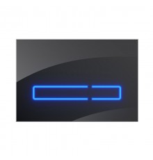 Клавиша Am.Pm Touch Pro I0450A38, сенсорная, стекло, черный глянец