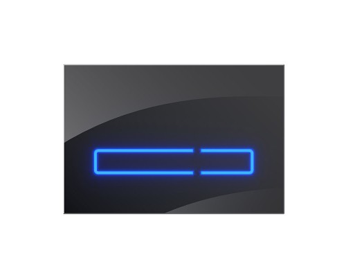 Клавиша Am.Pm Touch Pro I0450A38, сенсорная, стекло, черный глянец