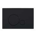 Кнопка смыва BelBagno Sfera BB017-SR-NERO.M, черный матовый Tocco Morbido