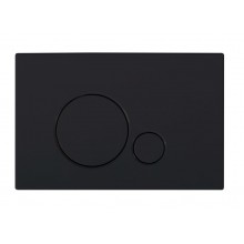 Кнопка смыва BelBagno Sfera BB017-SR-NERO.M, черный матовый Tocco Morbido