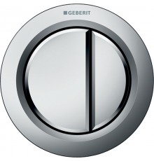 Клавиша смыва Geberit Type 01 дистанционная, хром матовый, 116.050.46.1